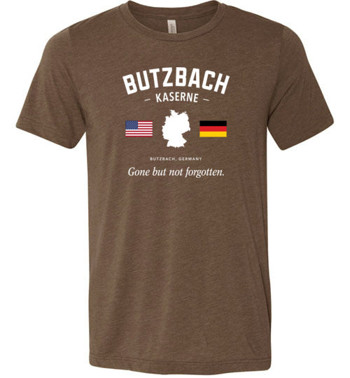 Load image into Gallery viewer, Butzbach Kaserne &quot;GBNF&quot; - Men&#39;s/Unisex Lightweight Fitted T-Shirt-Wandering I Store
