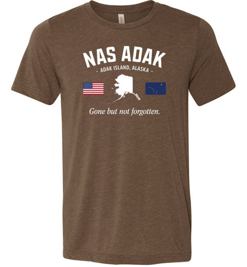 NAS Adak "GBNF" - Men's/Unisex Lightweight Fitted T-Shirt-Wandering I Store