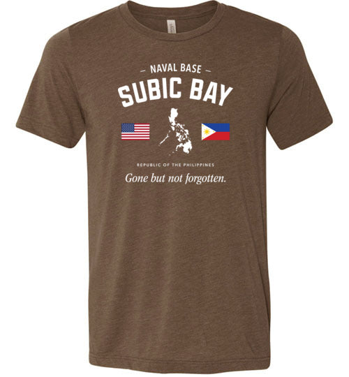 Naval Base Subic Bay "GBNF" - Men's/Unisex Lightweight Fitted T-Shirt-Wandering I Store