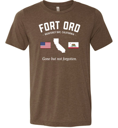 Fort Ord "GBNF" - Men's/Unisex Lightweight Fitted T-Shirt-Wandering I Store