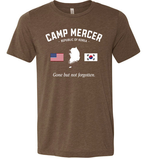 Camp Mercer "GBNF" - Men's/Unisex Lightweight Fitted T-Shirt-Wandering I Store