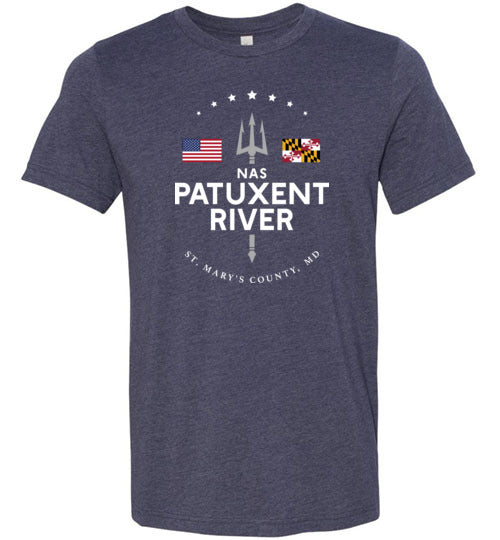 NAS Patuxent River - Men's/Unisex Lightweight Fitted T-Shirt-Wandering I Store