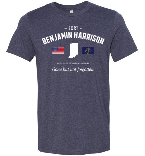 Fort Benjamin Harrison "GBNF" - Men's/Unisex Lightweight Fitted T-Shirt-Wandering I Store