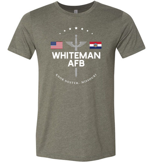 Whiteman AFB - Men's/Unisex Lightweight Fitted T-Shirt-Wandering I Store
