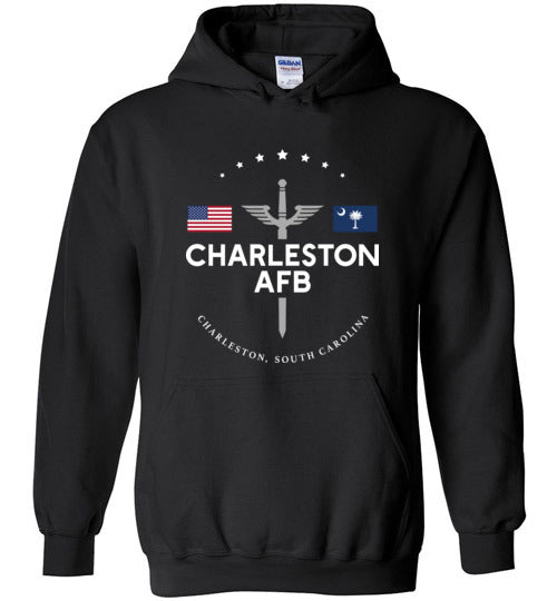 Charleston AFB - Men's/Unisex Pullover Hoodie-Wandering I Store