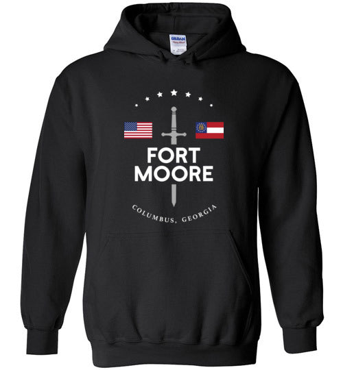 Load image into Gallery viewer, Fort Moore - Men&#39;s/Unisex Hoodie-Wandering I Store
