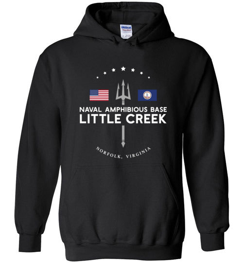 Naval Amphibious Base Little Creek - Men's/Unisex Pullover Hoodie-Wandering I Store