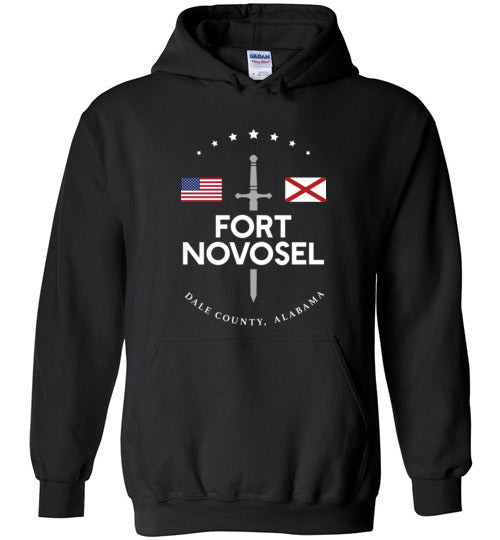Fort Novosel - Men's/Unisex Hoodie-Wandering I Store