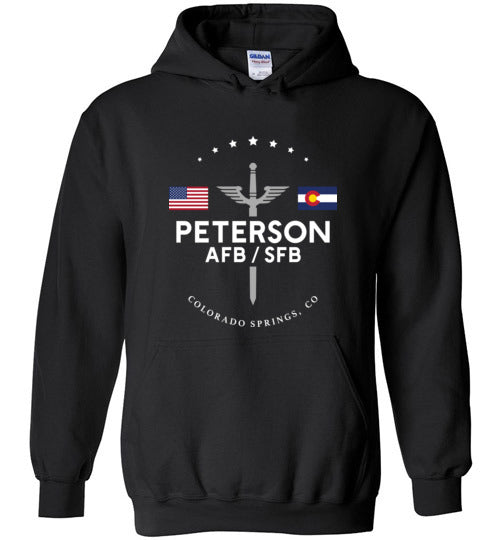 Peterson AFB/SFB - Men's/Unisex Pullover Hoodie-Wandering I Store