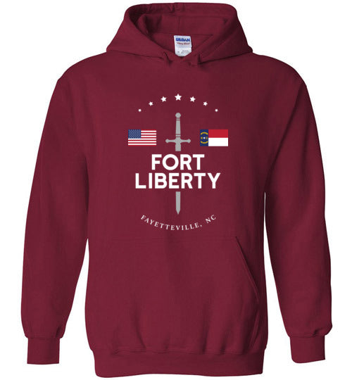 Fort Liberty - Men's/Unisex Hoodie-Wandering I Store