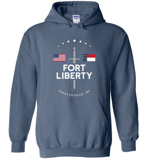 Load image into Gallery viewer, Fort Liberty - Men&#39;s/Unisex Hoodie-Wandering I Store
