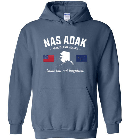 NAS Adak "GBNF" - Men's/Unisex Pullover Hoodie-Wandering I Store
