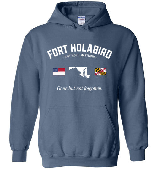 Fort Holabird "GBNF" - Men's/Unisex Pullover Hoodie-Wandering I Store
