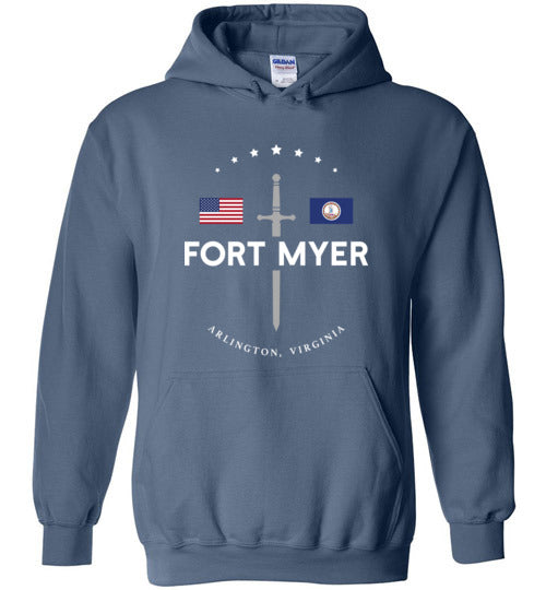 Load image into Gallery viewer, Fort Myer - Men&#39;s/Unisex Hoodie-Wandering I Store
