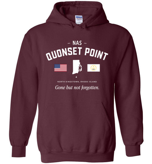 NAS Quonset Point "GBNF" - Men's/Unisex Hoodie-Wandering I Store