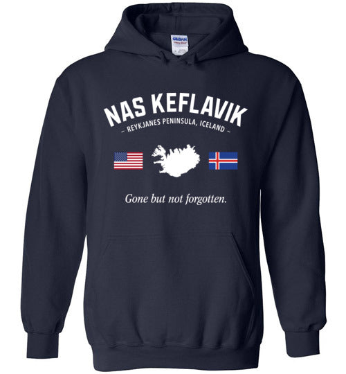 NAS Keflavik "GBNF" - Men's/Unisex Pullover Hoodie-Wandering I Store