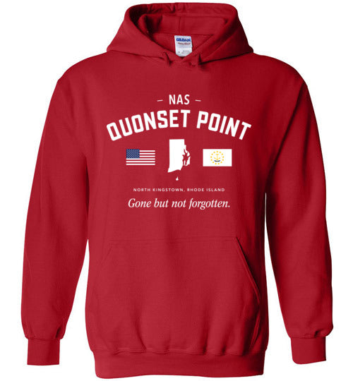 NAS Quonset Point "GBNF" - Men's/Unisex Hoodie-Wandering I Store
