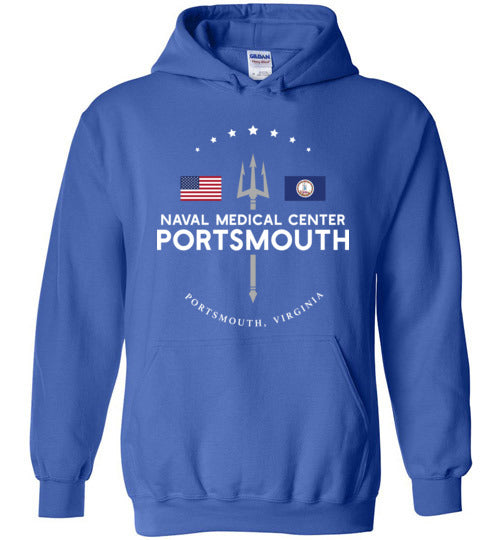 Load image into Gallery viewer, Naval Medical Center Portsmouth - Men&#39;s/Unisex Hoodie-Wandering I Store
