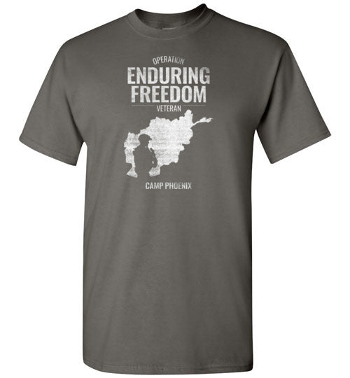 Operation Enduring Freedom "Camp Phoenix" - Men's/Unisex Standard Fit T-Shirt-Wandering I Store