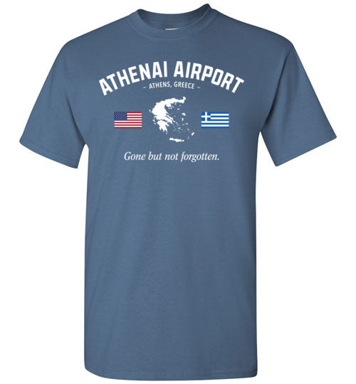 Load image into Gallery viewer, Athenai Airport &quot;GBNF&quot; - Men&#39;s/Unisex Standard Fit T-Shirt-Wandering I Store

