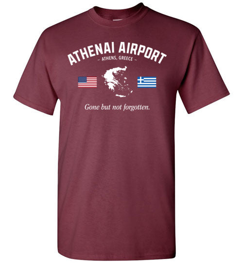 Load image into Gallery viewer, Athenai Airport &quot;GBNF&quot; - Men&#39;s/Unisex Standard Fit T-Shirt-Wandering I Store
