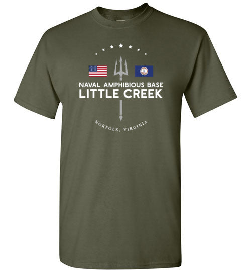 Load image into Gallery viewer, Naval Amphibious Base Little Creek - Men&#39;s/Unisex Standard Fit T-Shirt-Wandering I Store
