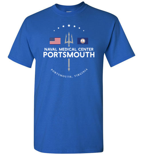 Load image into Gallery viewer, Naval Medical Center Portsmouth - Men&#39;s/Unisex Standard Fit T-Shirt-Wandering I Store
