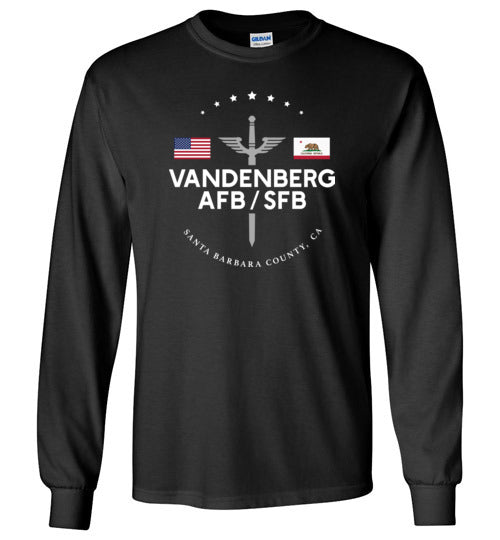 Vandenberg AFB/SFB - Men's/Unisex Long-Sleeve T-Shirt-Wandering I Store