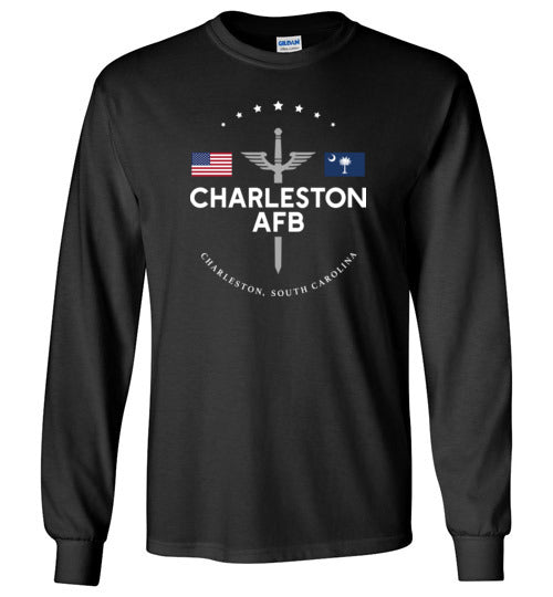 Charleston AFB - Men's/Unisex Long-Sleeve T-Shirt-Wandering I Store