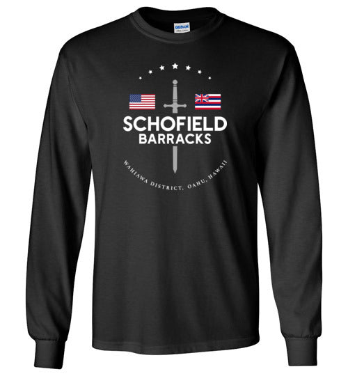 Schofield Barracks - Men's/Unisex Long-Sleeve T-Shirt-Wandering I Store