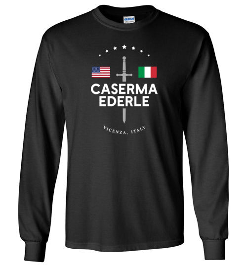 Caserma Ederle - Men's/Unisex Long-Sleeve T-Shirt-Wandering I Store