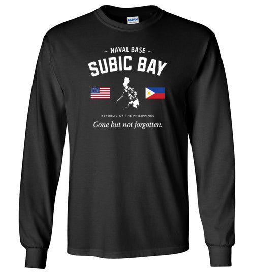 Naval Base Subic Bay "GBNF" - Men's/Unisex Long-Sleeve T-Shirt-Wandering I Store