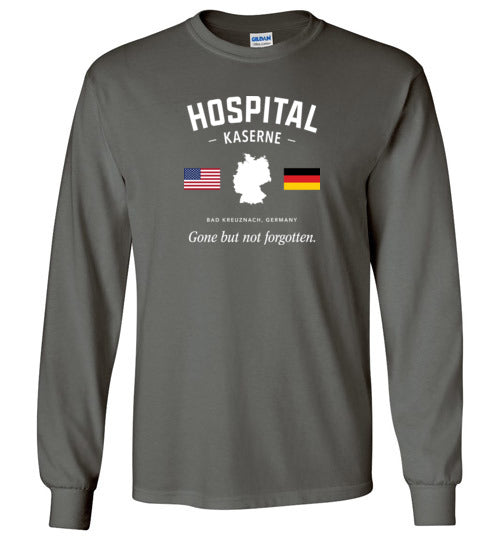 Load image into Gallery viewer, Hospital Kaserne &quot;GBNF&quot; - Men&#39;s/Unisex Long-Sleeve T-Shirt-Wandering I Store
