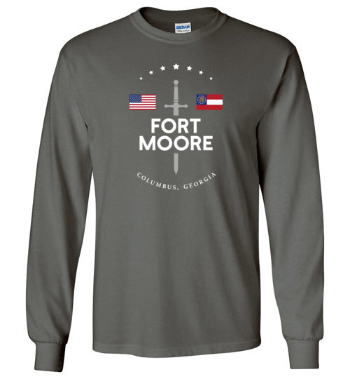 Fort Moore - Men's/Unisex Long-Sleeve T-Shirt-Wandering I Store