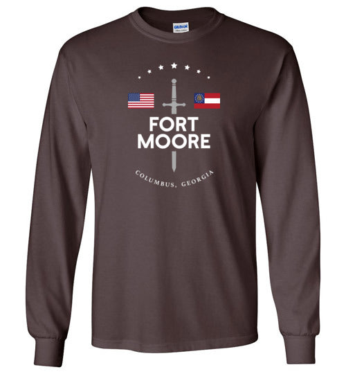Load image into Gallery viewer, Fort Moore - Men&#39;s/Unisex Long-Sleeve T-Shirt-Wandering I Store
