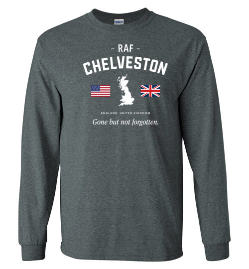 RAF Chelveston "GBNF" - Men's/Unisex Long-Sleeve T-Shirt-Wandering I Store
