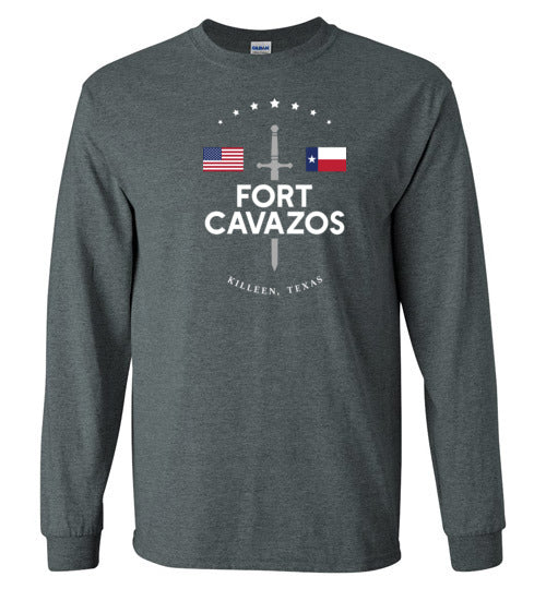 Fort Cavazos - Men's/Unisex Long-Sleeve T-Shirt-Wandering I Store