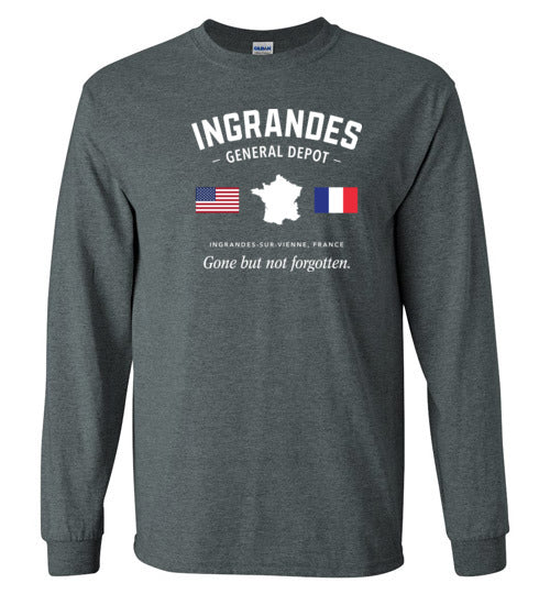 Ingrandes General Depot "GBNF" - Men's/Unisex Long-Sleeve T-Shirt-Wandering I Store