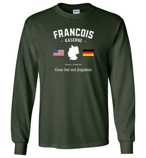 Francois Kaserne "GBNF" - Men's/Unisex Long-Sleeve T-Shirt-Wandering I Store