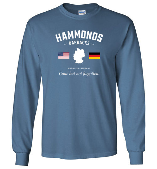 Hammonds Barracks "GBNF" - Men's/Unisex Long-Sleeve T-Shirt-Wandering I Store