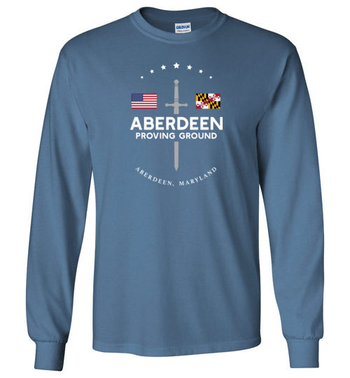Load image into Gallery viewer, Aberdeen Proving Ground &quot;GBNF&quot; - Men&#39;s/Unisex Long-Sleeve T-Shirt-Wandering I Store

