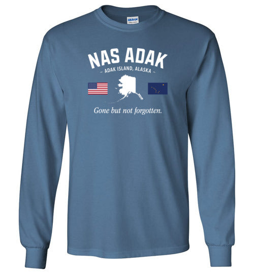 NAS Adak "GBNF" - Men's/Unisex Long-Sleeve T-Shirt-Wandering I Store