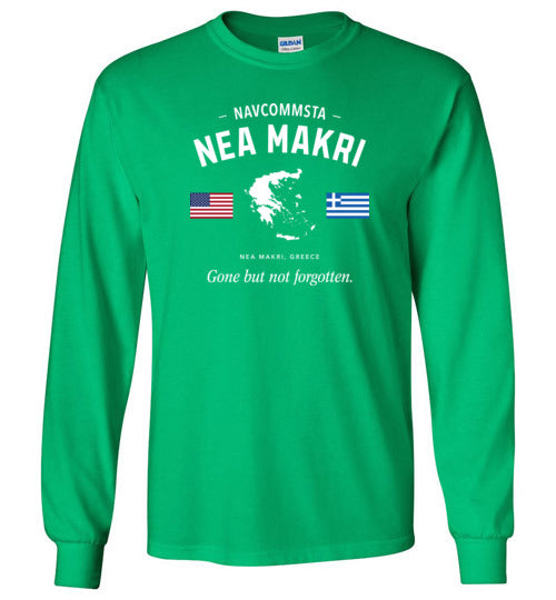 Load image into Gallery viewer, NAVCOMMSTA Nea Makri &quot;GBNF&quot; - Men&#39;s/Unisex Long-Sleeve T-Shirt-Wandering I Store
