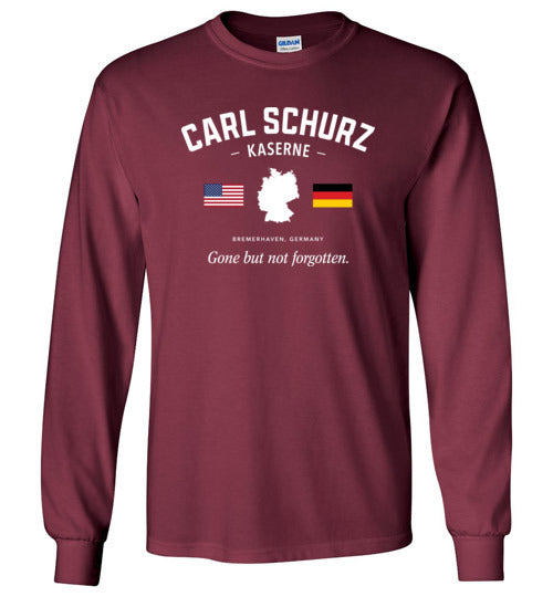 Load image into Gallery viewer, Carl Schurz Kaserne &quot;GBNF&quot; - Men&#39;s/Unisex Long-Sleeve T-Shirt-Wandering I Store
