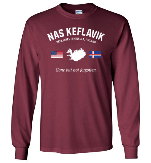 NAS Keflavik "GBNF" - Men's/Unisex Long-Sleeve T-Shirt-Wandering I Store