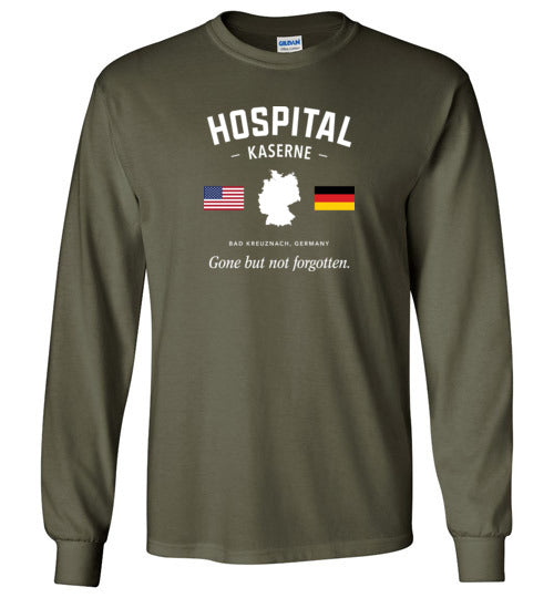 Load image into Gallery viewer, Hospital Kaserne &quot;GBNF&quot; - Men&#39;s/Unisex Long-Sleeve T-Shirt-Wandering I Store
