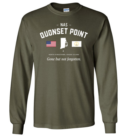 Load image into Gallery viewer, NAS Quonset Point &quot;GBNF&quot; - Men&#39;s/Unisex Long-Sleeve T-Shirt-Wandering I Store
