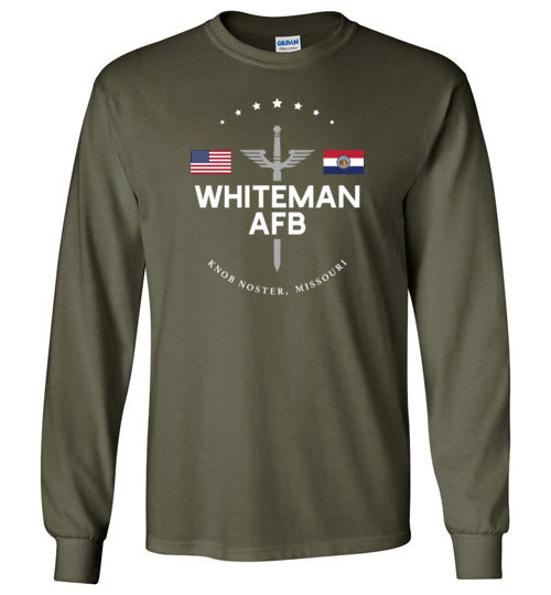 Load image into Gallery viewer, Whiteman AFB - Men&#39;s/Unisex Long-Sleeve T-Shirt-Wandering I Store
