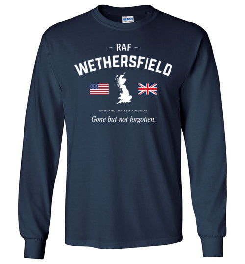 RAF Wethersfield "GBNF" - Men's/Unisex Long-Sleeve T-Shirt-Wandering I Store
