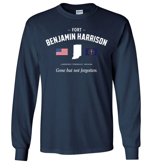 Load image into Gallery viewer, Fort Benjamin Harrison &quot;GBNF&quot; - Men&#39;s/Unisex Long-Sleeve T-Shirt-Wandering I Store
